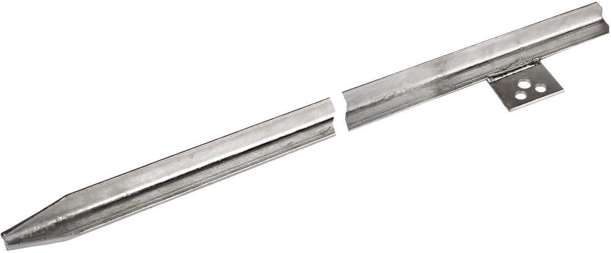 Dehn PSE 50X50X3 2000 STTZN Profilstaberder, 50x50x3mm, St/tZn, L 2000mm, mit Anschlussbohrungen D 11/13mm (635200)