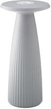 SIGOR Nuflair Akku-Tischleuchte 245mm, 2,2W, 2200K/2700K, IP54, nebelgrau (4544201)