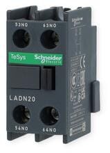 Schneider Electric LADN20 Hilfsschalterblock, 2S, Schraubanschluss