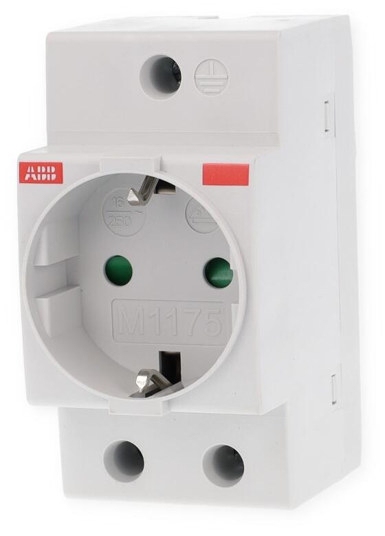 ABB M1175 Schuko Steckdose 16A, 250V, IP20 (2CSM210000R0721)