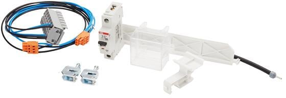 f-tronic SPVGB6 Spannungsversorgung, 1x LS-Schalter B6A 1polig, 25kA, REG, grau (7111001)