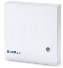 Eberle HYG-E 6001/IS Hygrostat für Be- und Entfeuchten, Innenskala 35...100%, AC 24-230V, 1 Wechsler, 5A, polarweiß (119170290102)