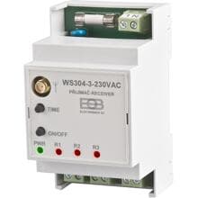Elektrobock WS304-3 230VAC Empfänger an eine DIN-Leiste, 3- kanaliger, Weiß