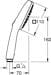 GROHE Vitalio Comfort 110 Handbrause, Quickfix, 3 Strahlarten, chrom (26092001)