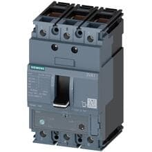 Siemens 3VA11XX-4EF36-0AA0 Leistungsschalter 3VA1 IEC Frame 160 Schaltvermögensklasse S Icu=36kA @ 415V 3-polig, Anlagenschutz TM240, ATAM