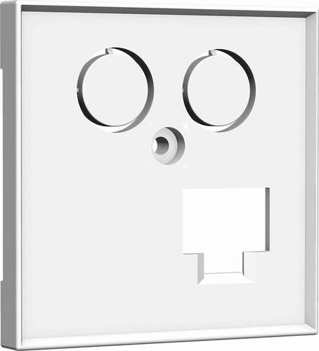 HOMEWAY HW-Z0LRWG55V1 one.TV+LAN 55x55mm rw