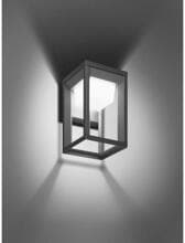 Brumberg LEVU LED-Wandanbauleuchte, 230 V AC, 50 Hz, 6,6 W, IP54, schaltbar, graphit struktur (65381103)