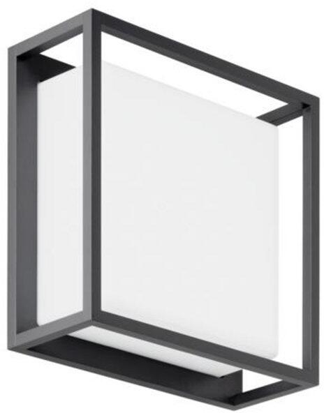 Brumberg ALLAN LED-Wandanbauleuchte 230 V AC, 50Hz, 11W, 900lm, 3.000K, IP54, schaltbar, graphit struktur (65161103)