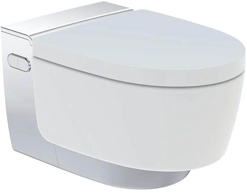 Geberit AquaClean Mera Comfort Dusch-WC-Komplettanlage Wand-WC hochglanz-verchromt (146210211)