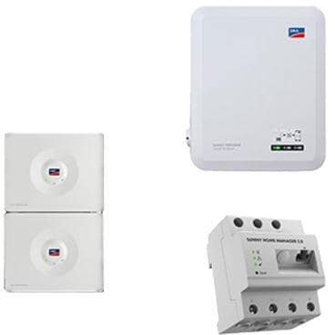 SMA HV-Speichersystem, 6,56 kWh, 3-phasig, Home Storage 6.5 + Sunny Tripower SE 10.0