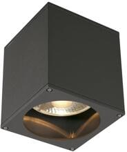 SLV BIG THEO, Outdoor Deckenleuchte, QPAR111, IP44, eckig, max. 75W