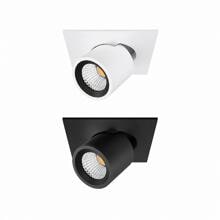 Beneito Faure NANO OXO C LED-Einbaustrahler, Eckig, 4W 45° ausziehbar/schwenkbar/drehbar CCT SWITCH 2.700K/3.000K/4.000K CRI>90