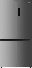 Beko GNO52223MXPN Stand Side-by-Side Kombination Multidoor, 91 cm breit, 522 L, NoFrost, LED Illumination, ECO Funktion, Inox