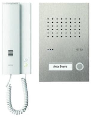 Ritto Acero pur Audio-Set, 1 Wohneinheit, edelstahl (RGE1818125)