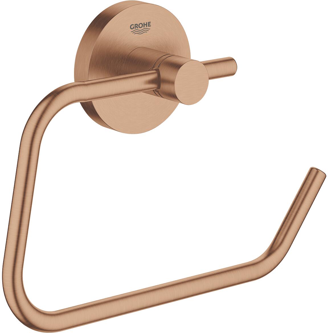GROHE Essentials WC-Popierhalter, ohne Deckel, warm sunset gebürstet (40689DL1)