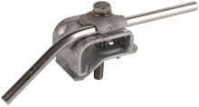 Dehn DRK KB 8.10 W16.22 EST STTZN Dachrinnenklemme St/tZn f. Wulst 16-22mm m. Klemmbock f. Rd 8-10mm (339100)