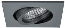 Brumberg LED-Einbaustrahler dim2warm, 350mA, 6W, 460 lm, eckig, titan matt (12644643)