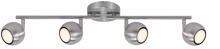 Nordlux Chicago 4 Spotlight, GU10, 4x10W, gebürsteter stahl (2113240132)