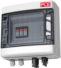 PCE PV-Box Sol-Line DC1-MC-TYP1+2, IP65, grau (090PV005)