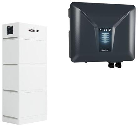 Axitec AXIstorage Li SV2 10.1 + blueplanet 8.0 NH3 M3, HV-Speichersystem, 10,1 kWh, 3-phasig
