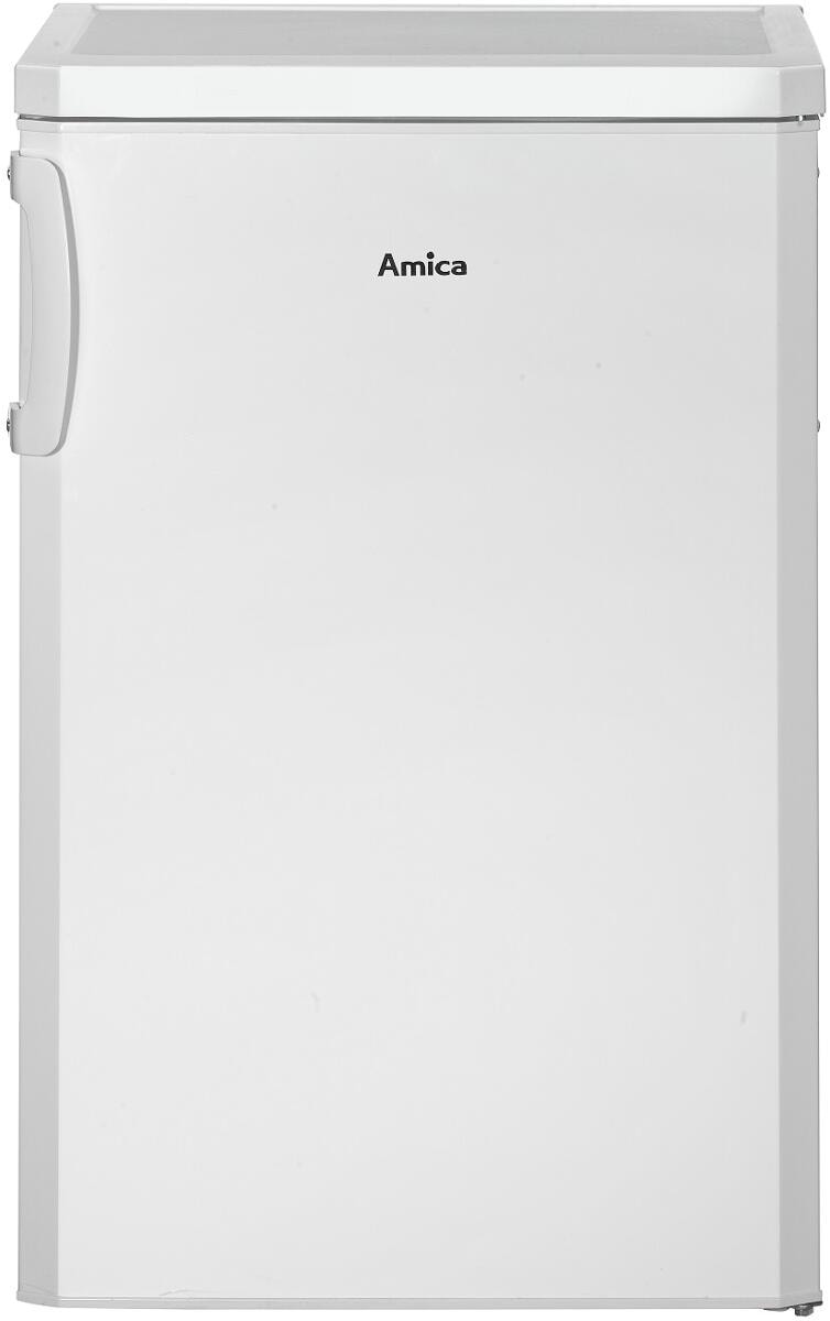 Amica KS 361 100 W Standkühlschrank, 55 cm breit, 108 L, automatische Abtauung, LED-Beleuchtung, weiß