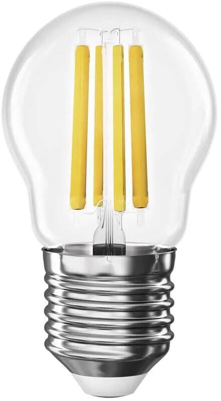 EMOS 1525743211 LED Lampe Filament Mini Globe, E27, 5,9W (60W), 806lm, Warmweiß