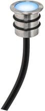 EVN LED Lichtpunkt, rund, IP68, 12V/DC, 0,2W, blau, Edelstahl (LD2103)