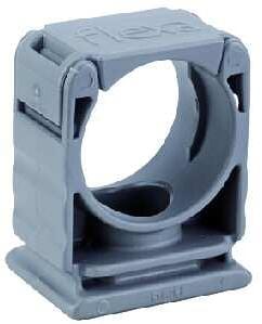 Flexa RQHG Schlauchhalter, grau AD 42,5 (5030028036), 25 Stck.