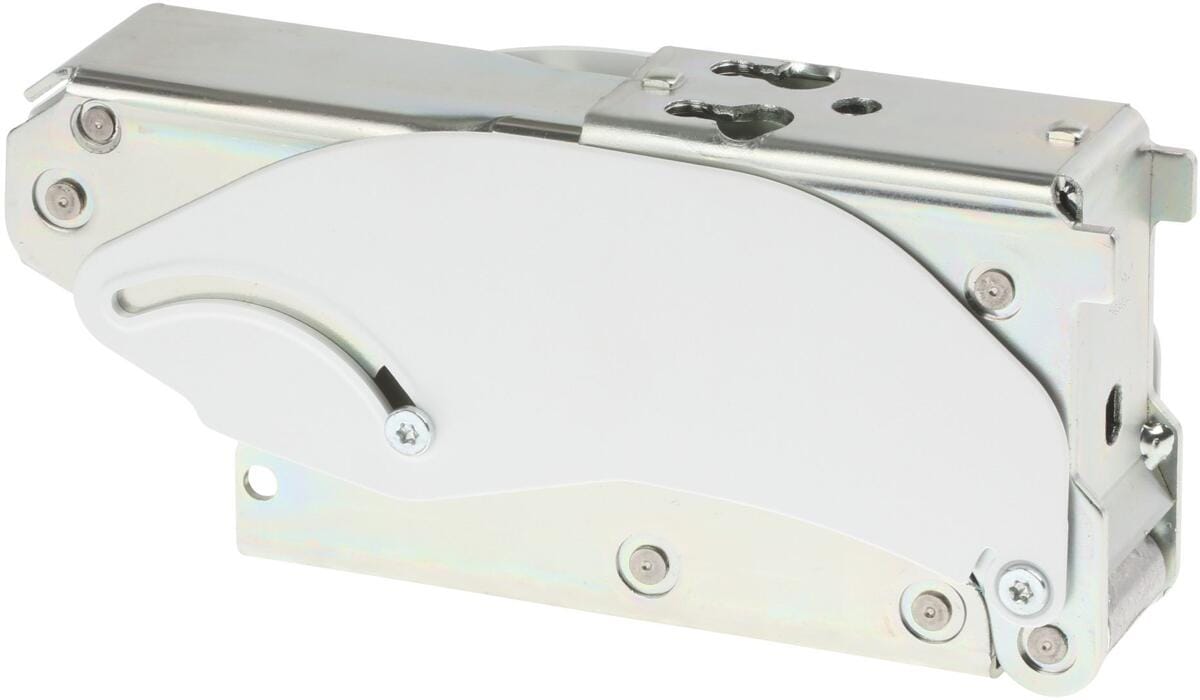 Bosch Siemens 00644839 Türscharnier, oben rechts / unten links, strong force - weiß fingerschutz (vzf07009)