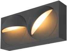 SLV LID Wandaufbauleuchte, 2700/3000K CCT switch, IP65, PHASE dimmbar, anthrazit