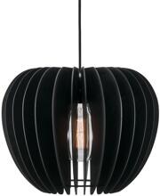 Nordlux Tribeca 38 Pendelleuchte, E27, IP20, 60W, dimmbar, Holz, schwarz (46433003)