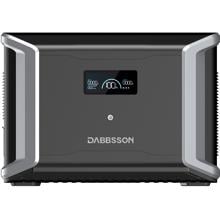 Dabbsson DBS3000B Powerstation Batterie Pack, 3000Wh, Schwarz