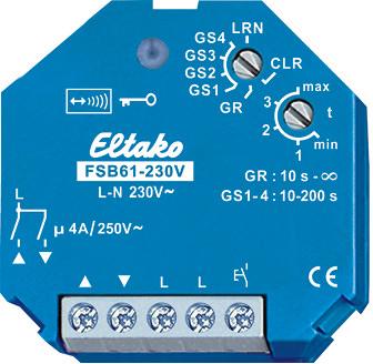 Eltako FSB61-230V Funkaktor für Beschattungselemente und Rollladen (30200432)