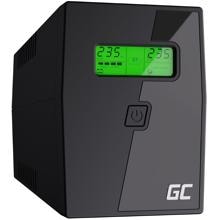 Green Cell UPS01LCD UPS/USV 600VA 360W Unterbrechungsfreie Stromversorgung mit Überspannungsschutz 230V