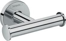 hansgrohe Logis Universal Handtuchhaken doppelt, Metall, Chrom (41725000)