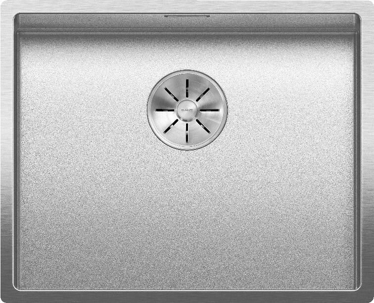 Blanco Claron 500-U Einbauspüle ohne Ablauffernbedienung, Edelstahl Durinox (523386)