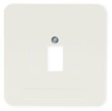 Peha D 80.610.02 TAE Standard Abdeckung, TAE-Steckdose, reinweiß (510311)