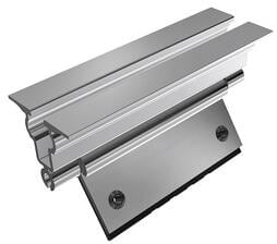 SL Rack Klemme für Industrie-Stehfalz-Dach mit Wulst (Æ 18 mm) horizontal (11401-01)