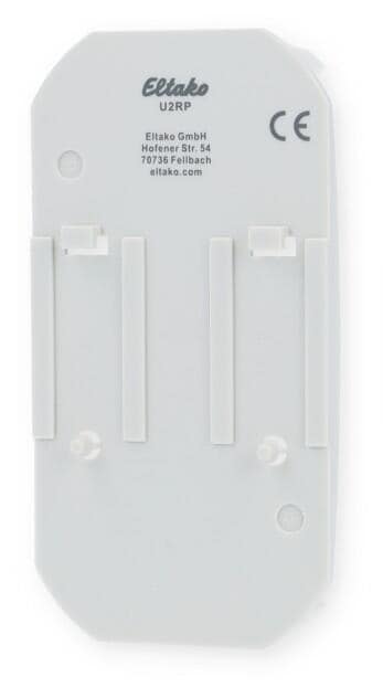 Eltako U2RP Universal-2-fach-Rastplatte, BR61+62+64, grau (30000018)