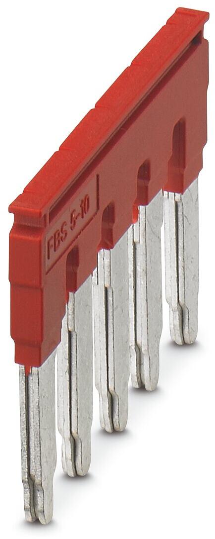 Phoenix Contact Steckbrücke - FBS 5-10, 5-polig, rot (3005948)