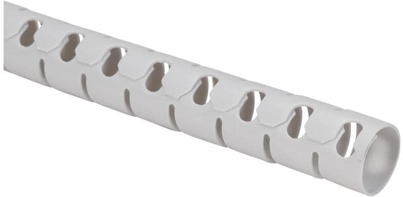 Hellermann HWPP20-PP-BK Kabelbündelschlauch 13-16mm, 2m, mit Werkzeug, grau (161-64205)
