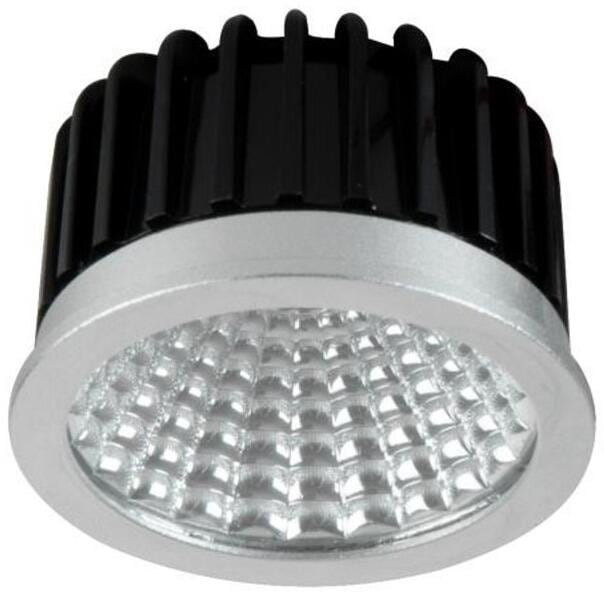Brumberg LED-Reflektoreinsatz MR16, 6W, 3000K, 38°, 730lm, CRI>80, Höhe 32 mm, schwarz / alu matt (12924383)