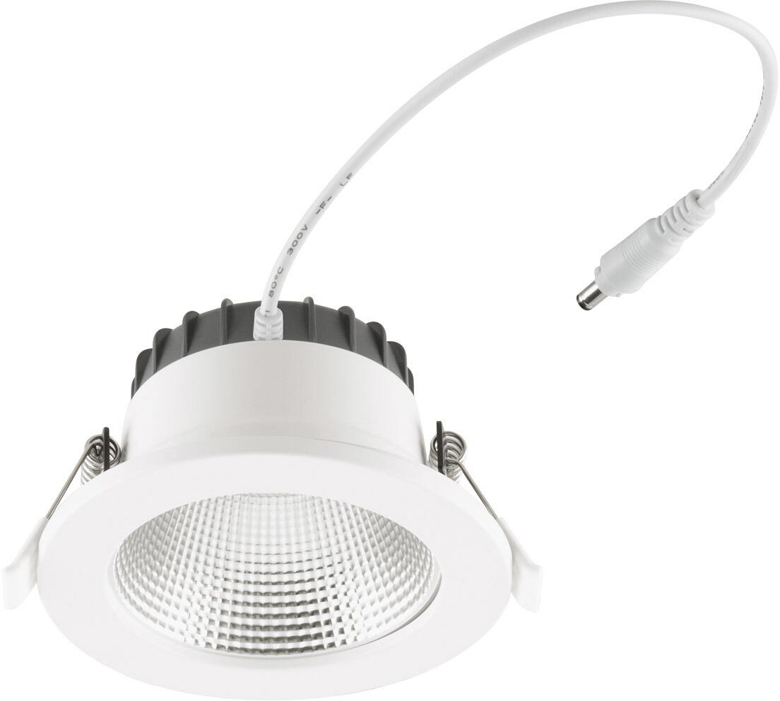 EVN DECIDE LED Deckeneinbau, rund, 28W, IP54, 200-240V, 3000K/4000K/5700K, 3332/3556/3444lm, Phasendimmbar, weiß (ET54280125)