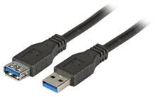 EFB-Elektronik USB3.0 Verlängerungskabel Stecker Typ-A auf A-Buchse, Premium, 3m (K5237.3)