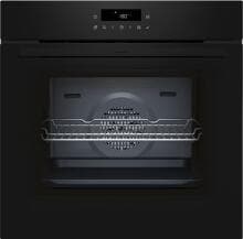 Neff B2CCJ7AK3 N30 A+ Einbaubackofen, 59,4 cm breit, 71 L, Pyrolyse, 7 Heizarten, Air Fry, Kindersicherung, Grillfunktion, 10 Autoprogramme, schwarz