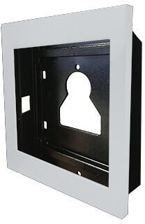 Comelit UT9161W Montagerahmen, Ultra, Unterputz, 1 Modul, 125,5x136x35 mm, weiß