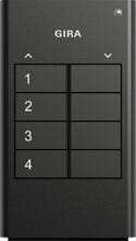 Gira eNet Funk-Handsender 4fach, Anthrazit (535410)