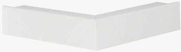 Hager LFS3004539016 Außeneck aus Grundprofil aus Stahlblech zu LFS 30x45mm verkehrsweiß