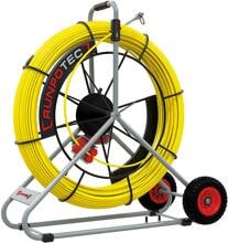 Runpotec Glasfaserstab Ø 11 mm mit Stahlhaspel, 150 m (10094)