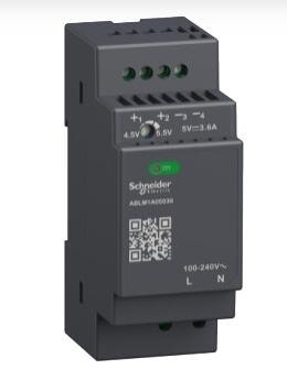 Schneider Electric ABLM1A05036 Spannungsversorgung, Modicon ABLM, Modular, getaktet, 1-phasig, 120-240V AC, 5V DC, 3,6A, 18W